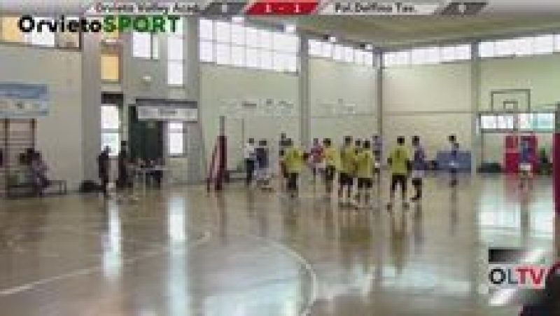 Serie D M – 2a giornata – Orvieto Volley A. – Pol. Delfino